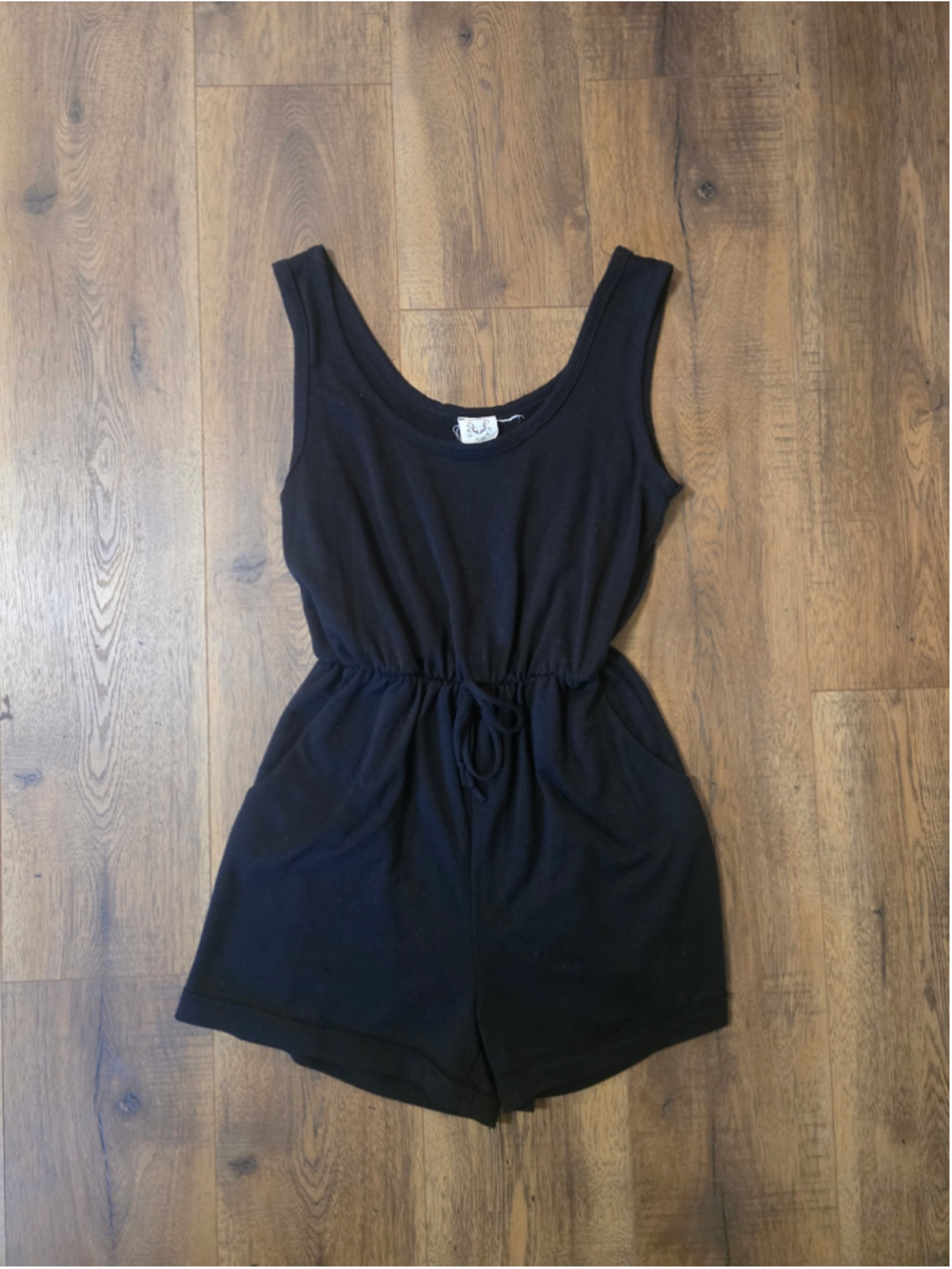 Women's Fantastic Fawn Black Romper Size S - Picture 1 of 4